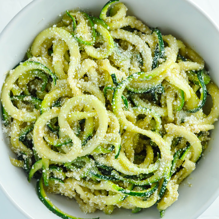 Zoodles with Browned Butter & Mizithra Cheese [Recipe] KetoRecipes