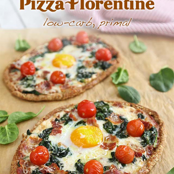 Keto Pizza Florentine KetoRecipes