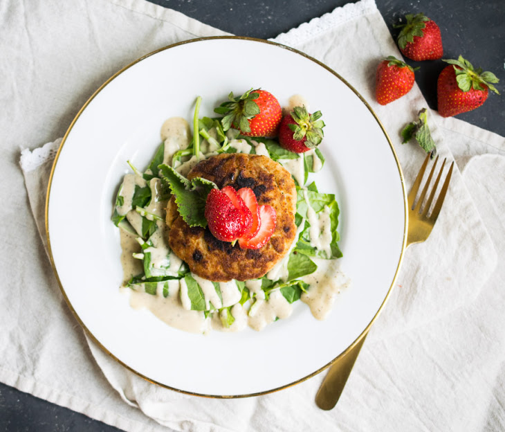 Strawberry Oregano Turkey Burgers (Whole30, Paleo, Keto, Nut Free