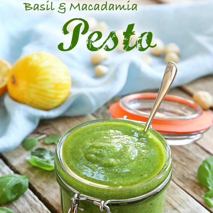 Basil & Macadamia Pesto KetoRecipes